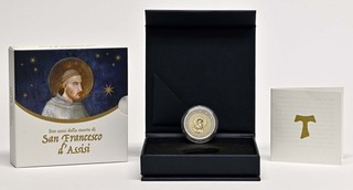 2 Euro Franz von Assisi reverse proof 2026 PP Italien 1