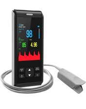 Handheld Pulse Oximeter Finger SpO2 Blood Oxygen PR Heart Rate Monitor NEW