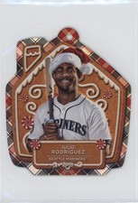 2024 Topps Holiday Oversized Ornaments Die-Cuts Julio Rodriguez Rodríguez 00ht