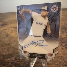 2019 Topps High Tek Autographs #HTA-TP Thomas Pannone Blue Jays Auto /50 RC