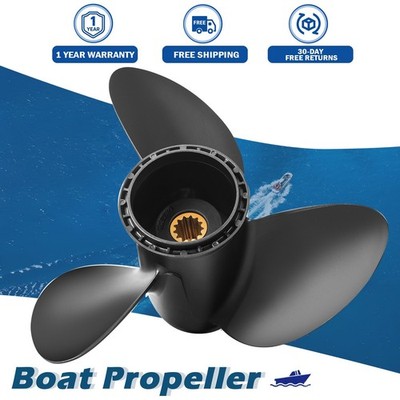 Upgrade 11 3/4x17 Boat Propeller For BRP Johnson Evinrude 40-50HP 13 Spline,RH