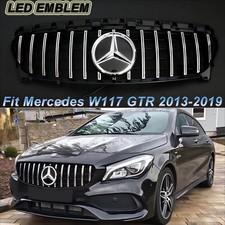 Grille For Mercedes Benz 2013-2019 W117 Cla200 Cla250 Front Grill Wled Emblem Grille For Mercedes Benz 2013-2019 W117 Cla200 Cla250 Front Grill Wled Emblem