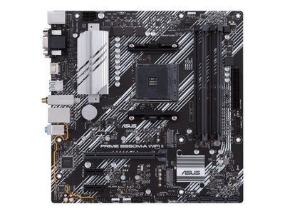 ASUS PRIME B550M-A WIFI II - Motherboard - micro ATX - Socket AM4 - AMD B550
