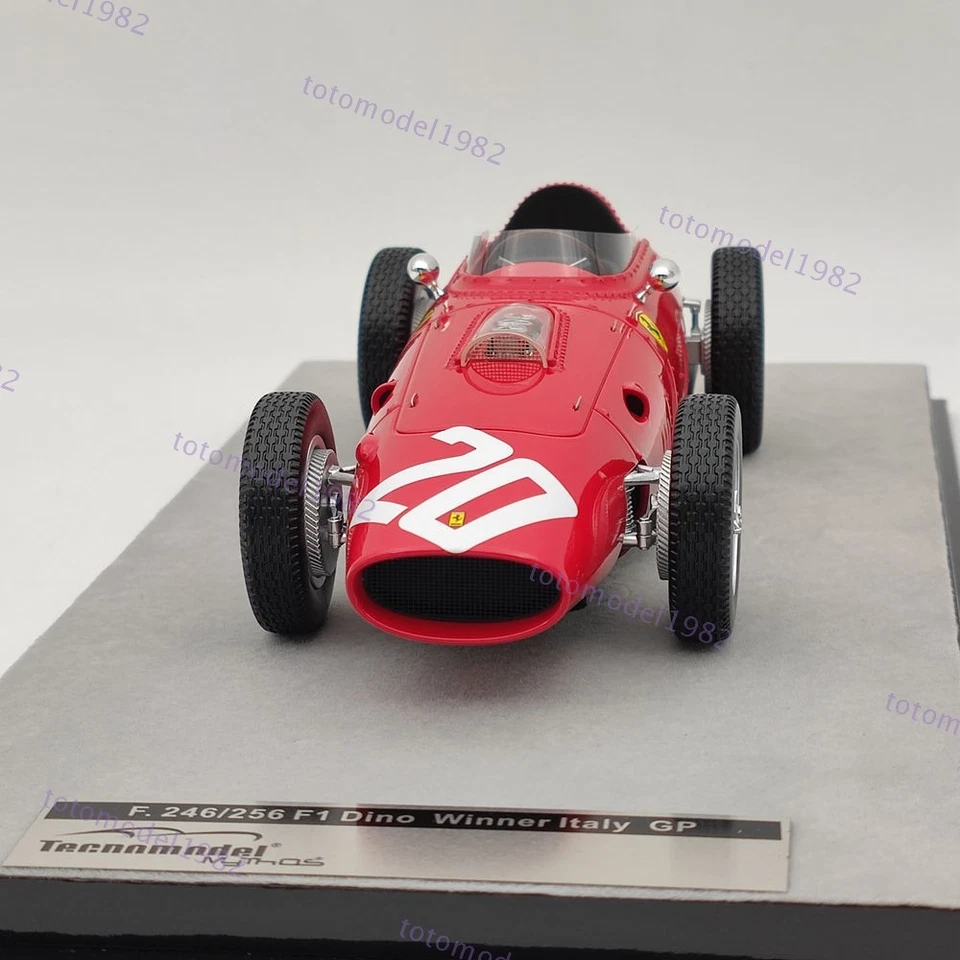 Tecnomodel 1/18 Mythos Ferrari 246/256 F1 Dino Winner ltaly GP P.Hills 1960 #20 - Image 4 of 4
