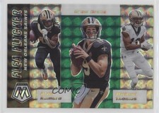 2020 Mosaic Flea Flicker Green Prizm Alvin Kamara Drew Brees Michael Thomas ke4