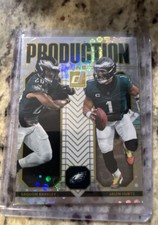 2025 Panini Donruss - Production Line Jalen Hurts, Saquon Barkley #16