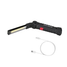 Auto Repair Working Light Magnet Foldable Charging LED Flashlight Wi SG