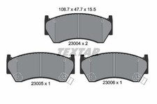 TEXTAR Bremsbelagsatz, Scheibenbremse 2300401 passend für NISSAN