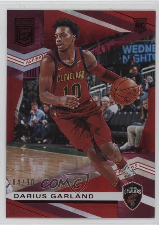2019 Donruss Elite Rookies Aspirations 84/90 Darius Garland #110 Rookie RC s5q