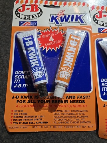 JB Weld 8276CAN KwikWeld Acier Renforcé époxy à Fixation Rapide – 56,7 G, Gris Foncé - Foto 3