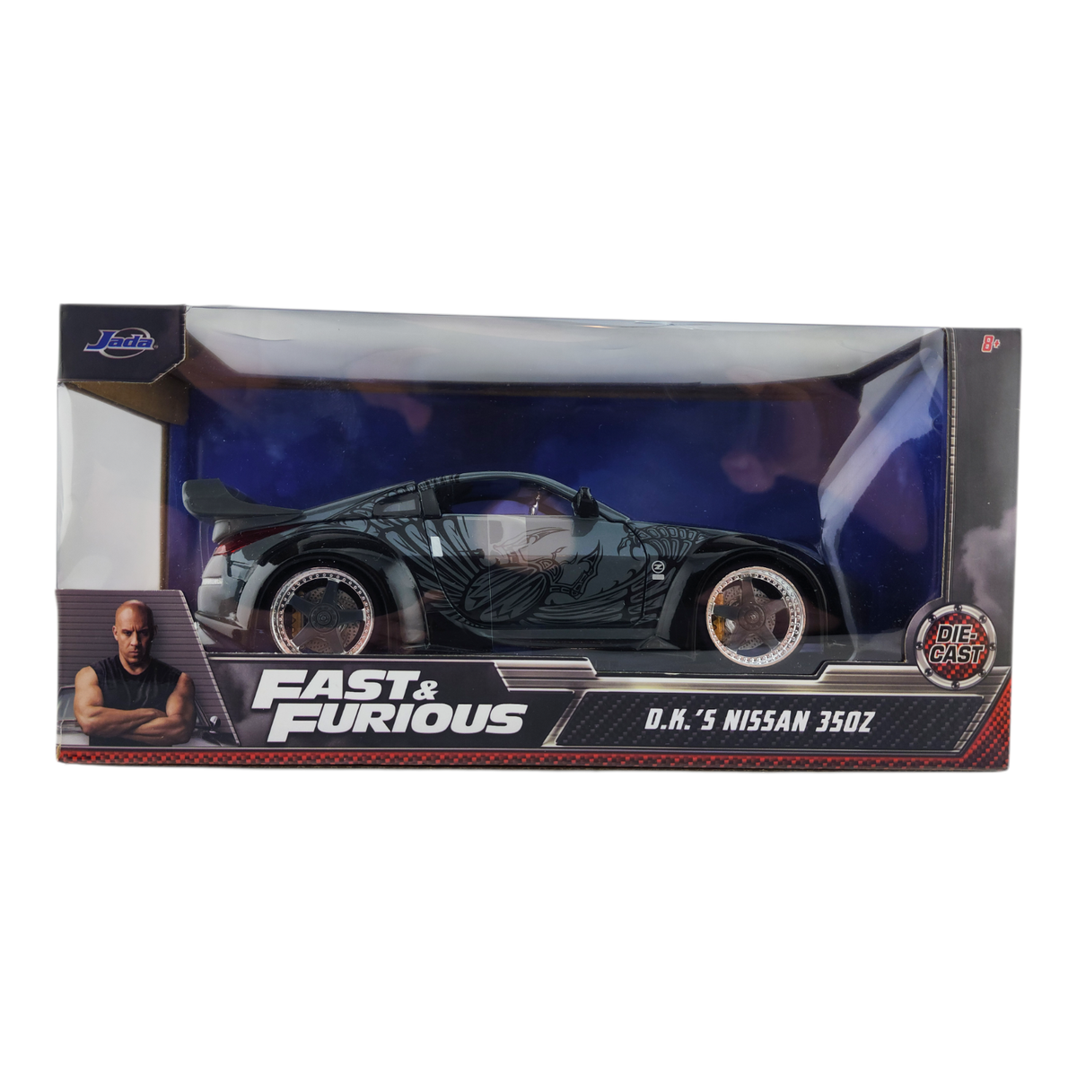 Jada Toys Fast Furious Nissan 350z 1/24 Diecas Vehicle for sale