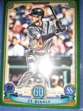 2019 Topps Gypsy Queen - JT Riddle #131 Green