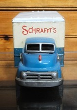 Vintage 1950's Japan Tin Friction SCHRAFFT'S CANDIES TRUCK