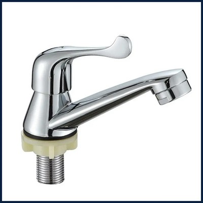 Stainless Steel Bathroom Basin Faucet Cold Water Sink Tap Kitchen Mixer
