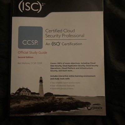 (ISC)2 CCSP Certified Cloud Security Professional Official Study Guide by Ben...