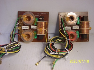 1 PAIR JBL 630 3 WAY CROSSOVERS P/N 67266
