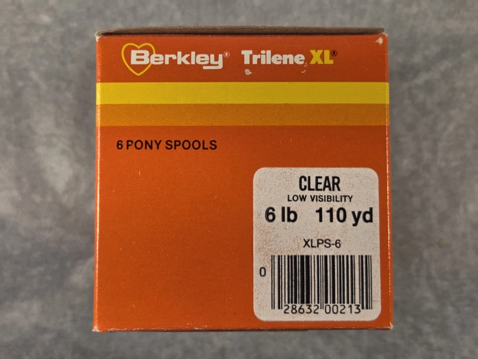 Berkley Fishing Line 6lb Test Trilene XL Clear 110 Yards-Lot of (6) Pony Reels - Image 4 of 4