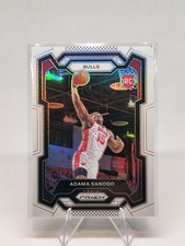 2023-24 Panini Prizm White Prizm /175 Adama Sanogo #286 Rookie RC Chicago Bulls