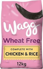 Wagg Wheat Free Complete Dry Adult Dog Food Chicken & Rice 12kg - For Sensitive 1.97 per kilo