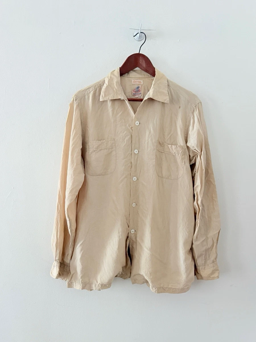 Original Regular Size Vintage Casual Shirts for Men 1900s Decade