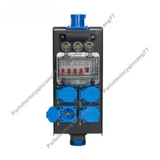 3pin CEE in/Out Power Distribution 4 Road 16A Waterproof EU Output Power Distro