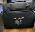 Vintage Genuine Nintendo 64 System Console Padded Carrying Case Travel Bag