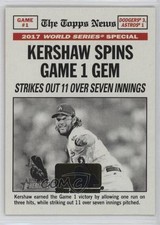 2018 Heritage World Series Highlights 100th Anniversary /25 Clayton Kershaw 0t2