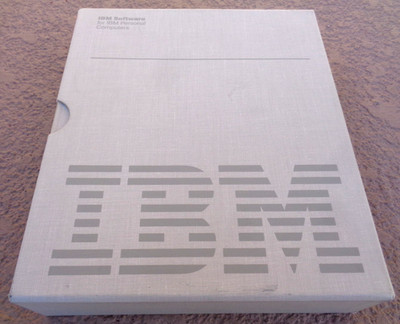 IBM DISK OPERATING SYSTEM DOS VER3.10 1985 BINDER+ DISKS + SEALED REFERENCE BOOK
