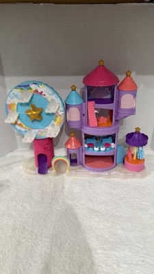 Mattel Polly Pocket Rainbow Funland Theme Park No Figures As Is  For Parts