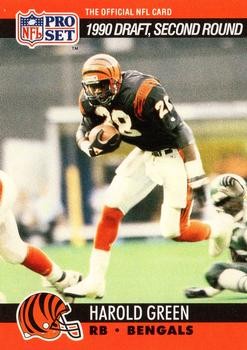 1990 Pro Set #707 Harold Green
