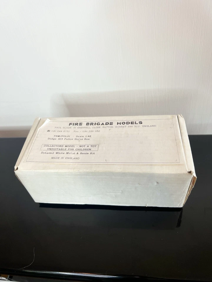 Fire Brigade Models 1:48 Scale Renault / Dodge Police Horse Box Model FBM/POL1 - Image 2 of 4