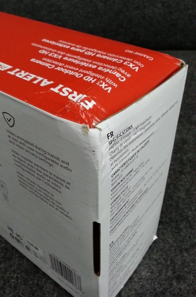 FIRST ALERT CAMWE-WO PRO VX3 HD Outdoor Camera 2MP 1920 x 1080 White - Image 3 of 4