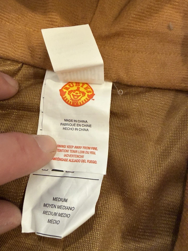 SCOOBY DOO Cachorro Perro Peluche Halloween Disfraz Mono Rubíes Niños Mediano Foto 4 de 4