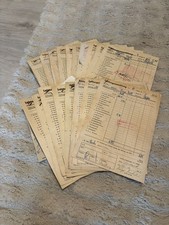 Vintage Papier Konvolut Dokumente 1942 Junk J...