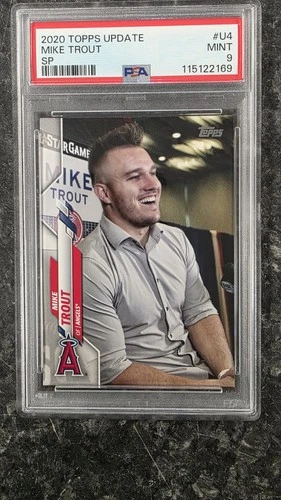 2020 TOPPS UPDATE MIKE TROUT SSP PSA 9 MINT