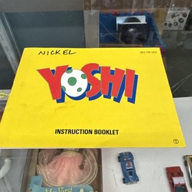 Yoshi & Rampart  NES Nintendo Instruction Manual Booklet Only