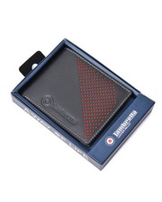 Lambretta Mens Punched Leather Wallet BNWT