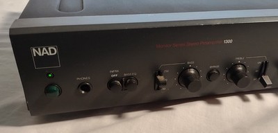 NAD 1300 Preamplifier Stereo Pre-Owned  - Powers on