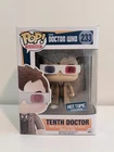 Funko Pop! Vinyl: Doctor Who Tenth 10th Doctor 3D Glasses - Hot Topic Exclusive
