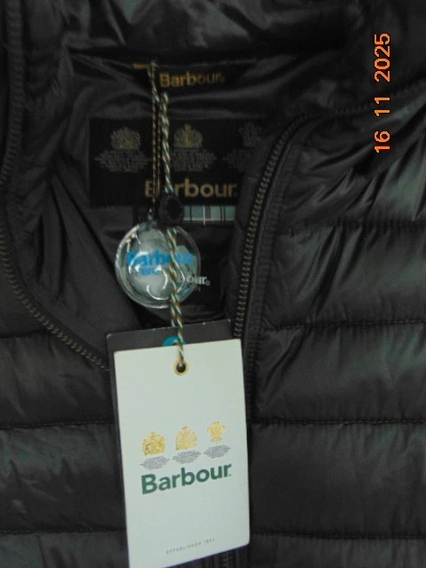 Ladies Barbour Coat, Fibre Down, Size 16. Good Length. New with Tags. Ash Grey - Image 2 of 4