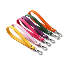 PU Leather Wallet Strap Replaceable Handbag Metal Bag Wrist Strap Key Belt ╏ ╏