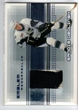 2000-01 BAP Memorabilia Jersey Emblems #E22 Sandis Ozolinsh