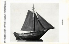 CPA AK Schokker - Segelboot - Rotterdam - Mus...