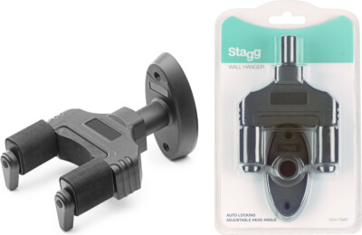 Stagg Auto Locking Adjustable Head Angle Wall Hanger for Guitar And Others
