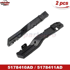 L+R Front Bumper Bracket Support for 2009-2017 Dodge Journey 5178411AD 5178410AD