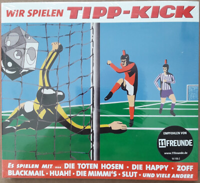 Wir Spielen Tipp-Kick, Musik-CD, V.A. u.a. Die Toten Hosen + Die Happy, NEU, OVP