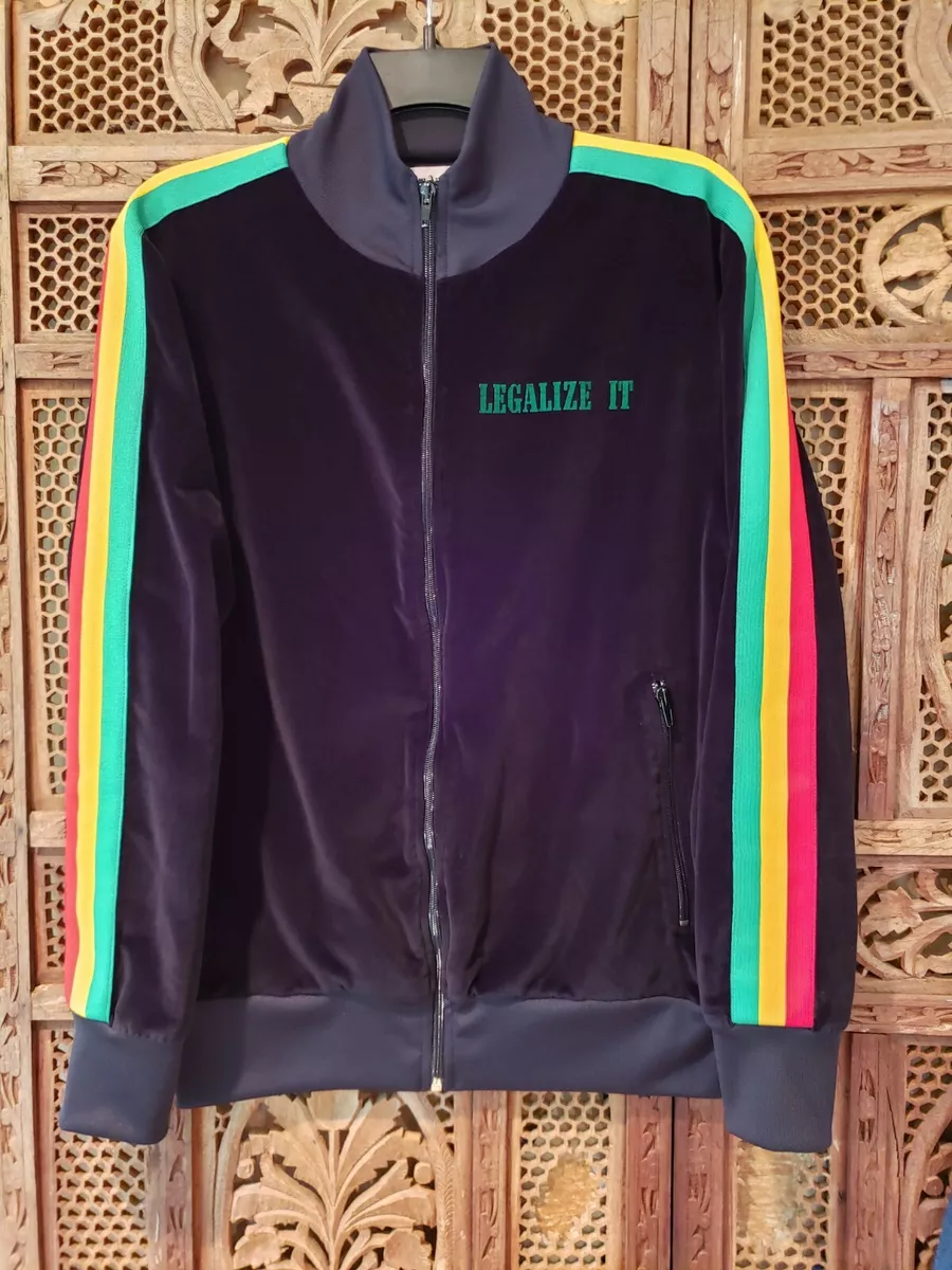 Palm Angels Velour Track Jacket