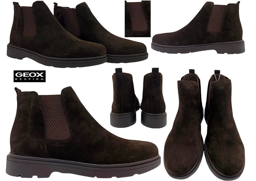 Bottines Gros Talon Chelsea pour Homme GEOX Spherica U16D1C