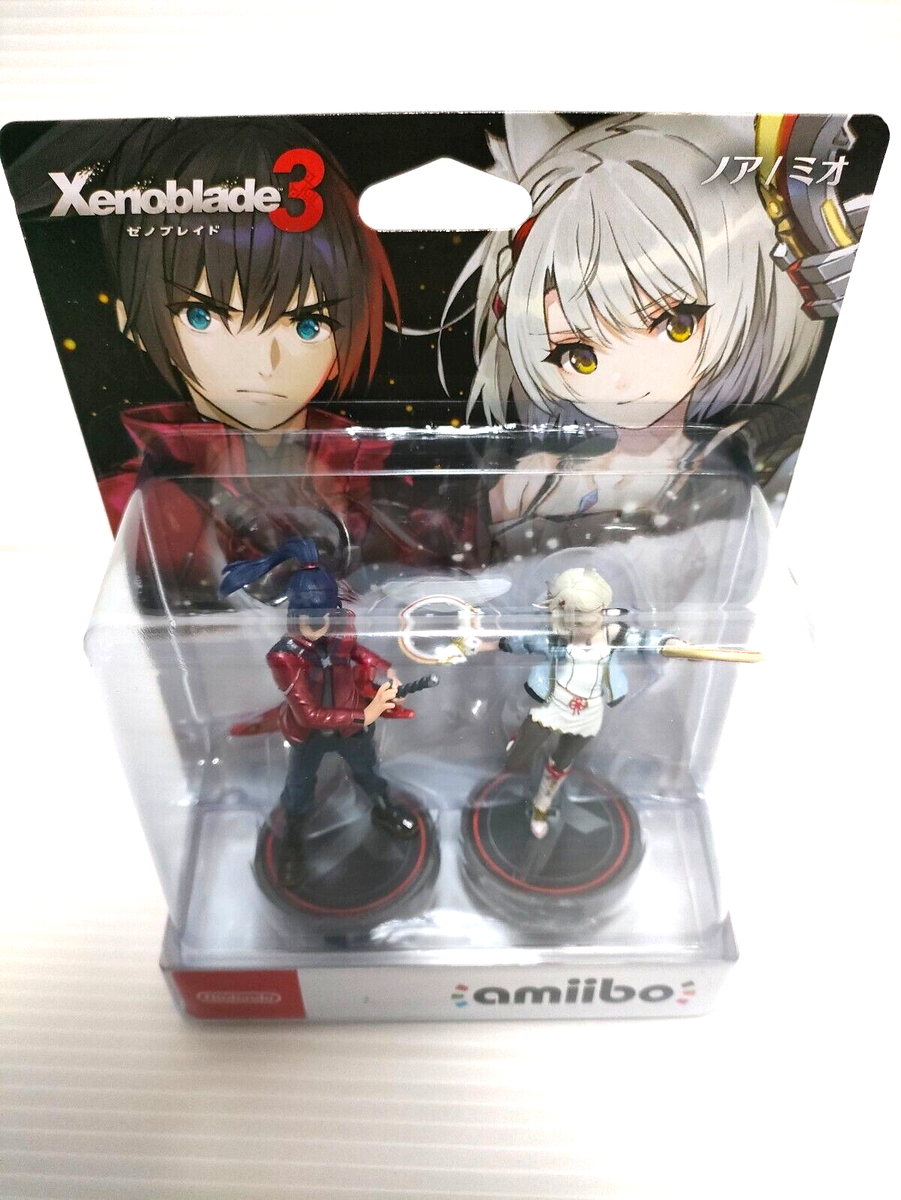 Nintendo Amiibo Xenoblade Chronicles 3 Noah and Mio Set of 2 Pack