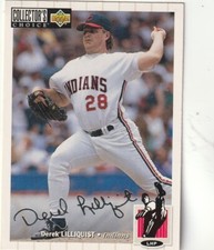 FREE S-1994 Upper Deck Collector's Choice Silver Signature Derek Lilliquist #175